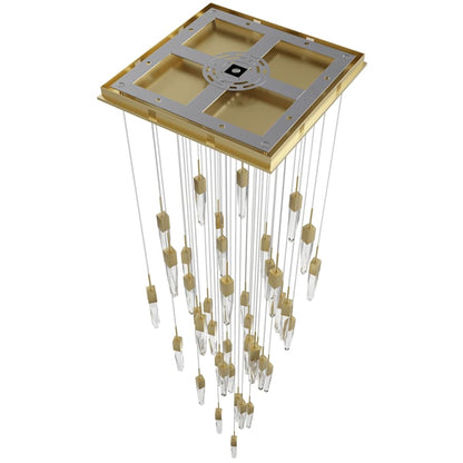 Avenue Lighting Aspen 41 Light 36" Wide LED Crystal Multi Light Pendant with Clear Crystal Shades