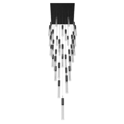 Avenue Lighting The Original Glacier 41 Light 36" Wide LED Crystal Multi Light Pendant with Bubbled Crystal Shades