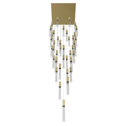 Avenue Lighting The Original Glacier 41 Light 36" Wide LED Crystal Multi Light Pendant with Clear Crystal Shades
