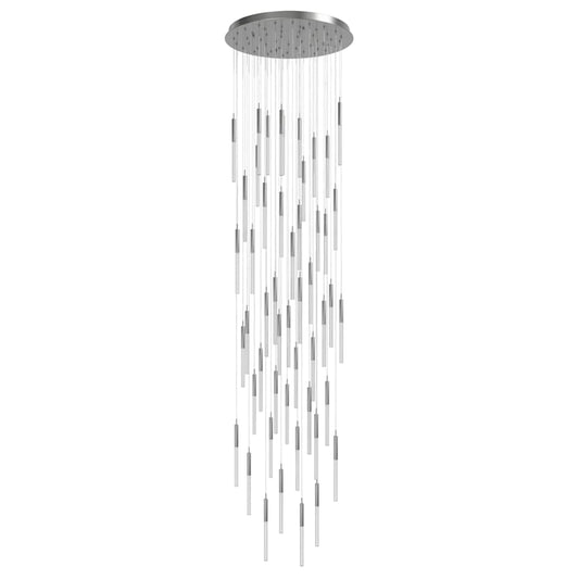 Avenue Lighting Main St. 51 Light 37" Wide LED Multi Light Pendant with Boa Glass Shades