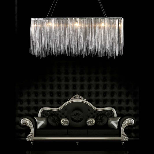 Avenue Lighting Fountain Ave. 30" Wide LED Waterfall Chandelier
