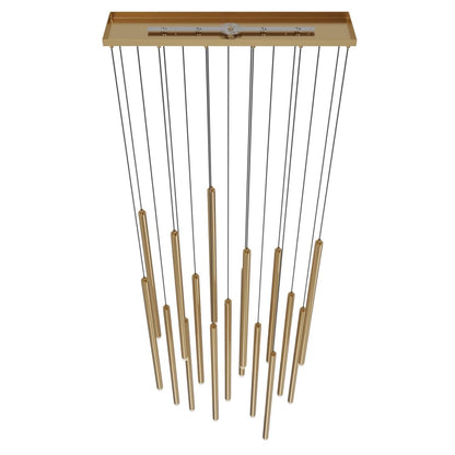 Avenue Lighting Filmore Ave. 17 Light 47" Wide LED Linear Pendant