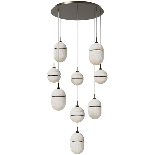 Avenue Lighting Sedona 9 Light 20" Wide Multi Light Pendant