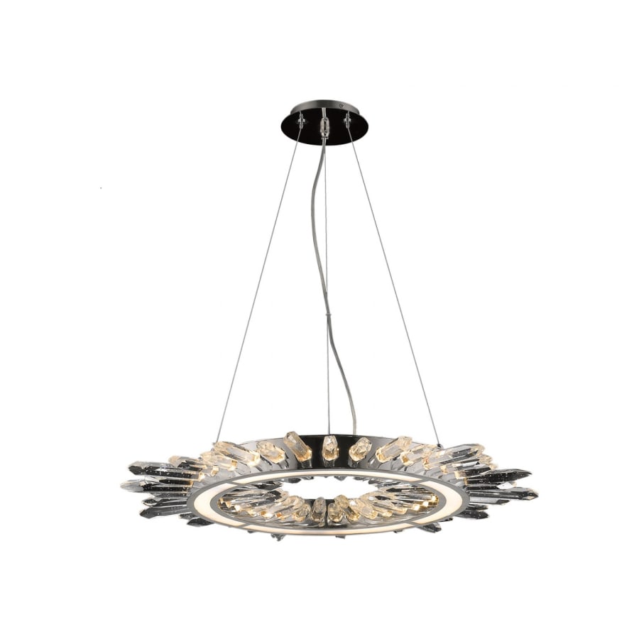 Avenue Lighting Aspen 27" Wide LED Crystal Abstract Chandelier