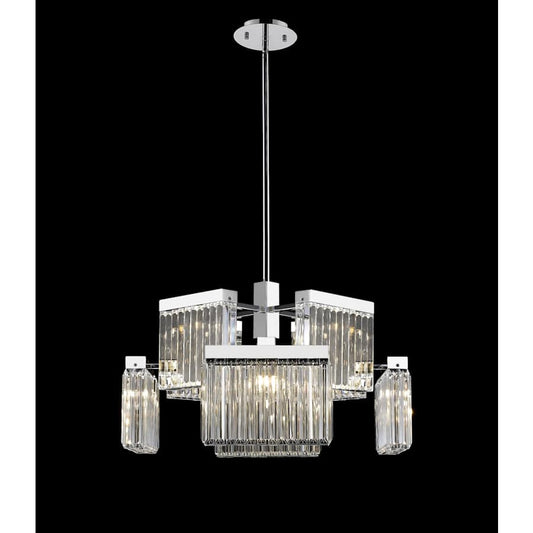 Avenue Lighting Broadway 8 Light 28" Wide Chandelier
