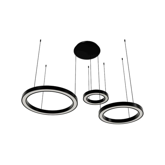 Avenue Lighting Aria 59" Wide LED Abstract Multi Light Pendant