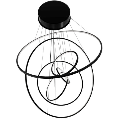Avenue Lighting Aria 48" Wide LED Abstract Multi Light Pendant
