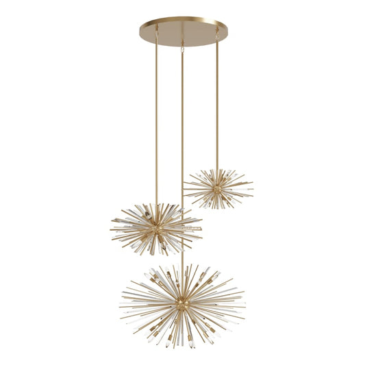 Avenue Lighting Palisades Ave. 36 Light 82" Wide Pendant