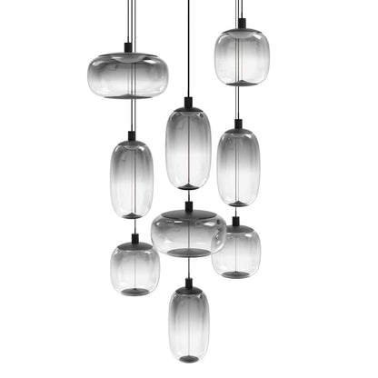 Avenue Lighting Monaco 36" Wide LED Multi Light Pendant