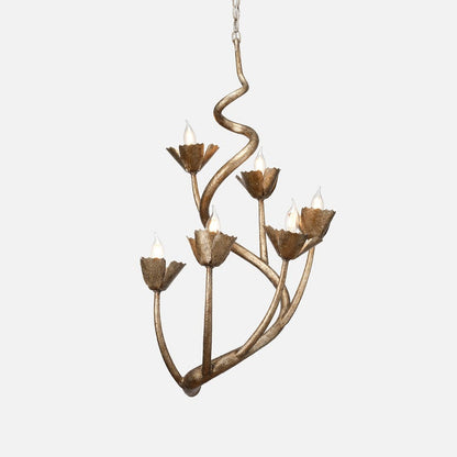 Rosemary Curved Floral Chandelier
