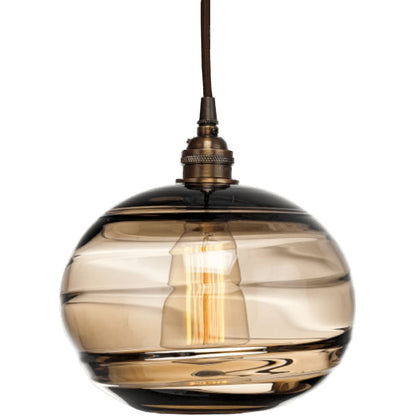 Hammerton Studio Coppa 29" Wide Artisan Crafted Optic Glass 8 Light Pendant