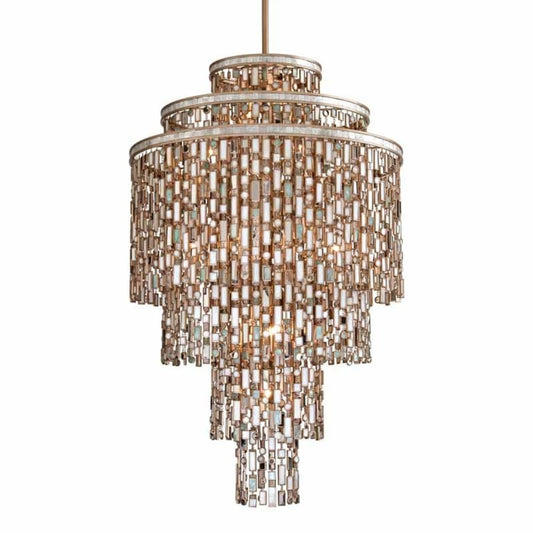 Corbett Lighting Dolcetti 19 Light 32" Wide Chandelier with Glass Shade