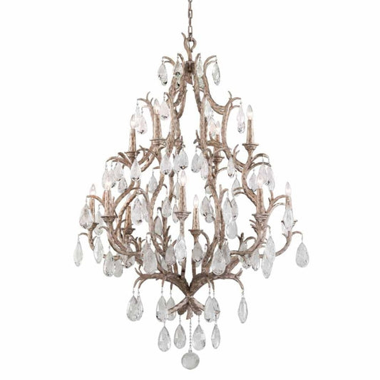 Corbett Lighting Amadeus 12 Light 46-1/2" Wide Chandelier with Crystal Accents