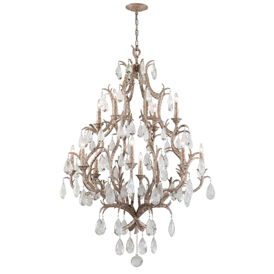Corbett Lighting Amadeus 12 Light 46-1/2" Wide Chandelier with Crystal Accents