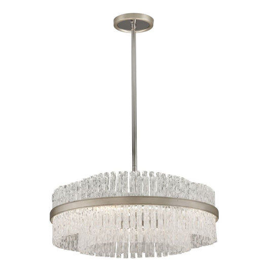 Corbett Lighting Chime 6 Light 27" Chandelier with Hand-Crafted Iron