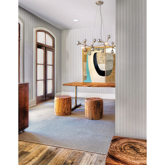 Corbett Lighting Element 20 Light Linear Pendant with Hand-Crafted Iron