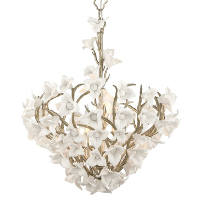 Corbett Lighting Lily 6 Light Dining Pendant with Hand-Crafted Iron