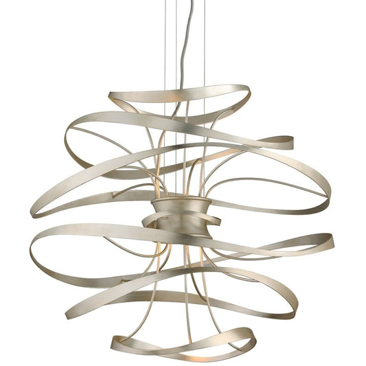 Corbett Lighting Calligraphy 2 Light 26" LED Pendant with Hand-Crafted Iron