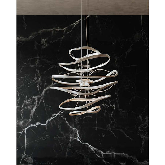 Corbett Lighting Calligraphy 2 Light 34" LED Pendant with Hand-Crafted Iron