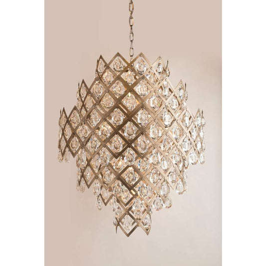 Corbett Lighting Tiara 11 Light 32-1/4" Wide Chandelier with Crystal Accents