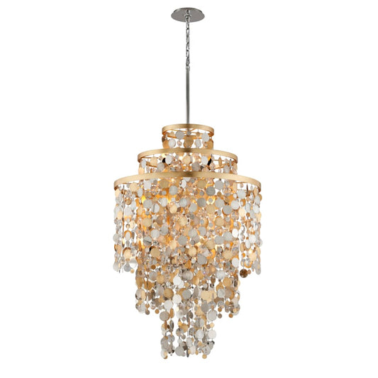 Corbett Lighting Ambrosia 11 Light 32" Wide Pendant with Crystal Accents