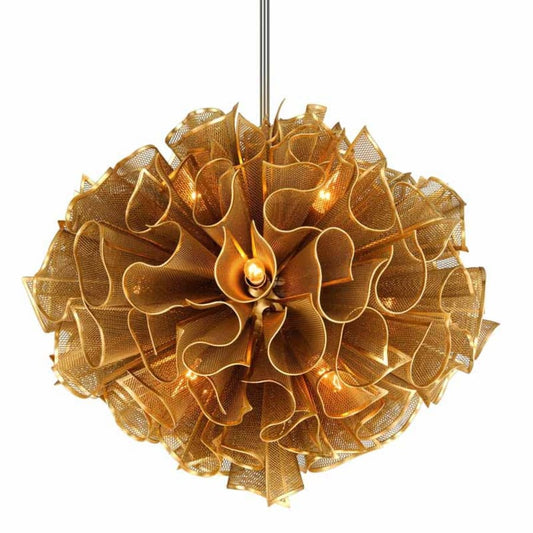 Corbett Lighting Pulse 12 Light 30-3/8" Wide Sputnik Chandelier