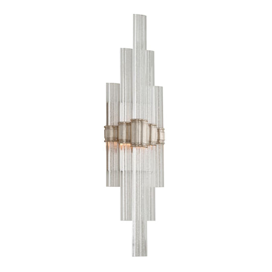 Corbett Lighting Voil¨¤ Single Light 27-1/2" High Integrated LED Wall Sconce with Glass Shade - ADA Compliant