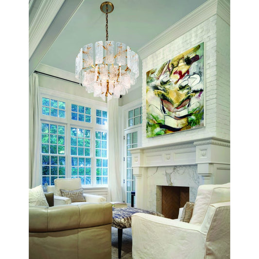 Corbett Lighting Piemonte 8 Light 32" Wide Chandelier