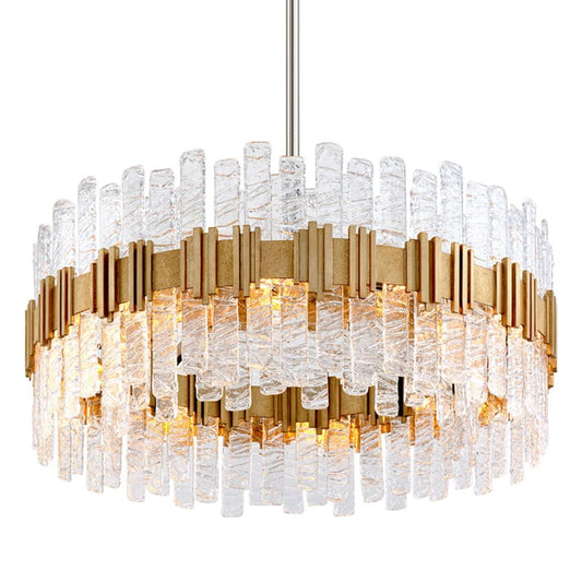 Corbett Lighting Ciro 10 Light 36" Wide Pendant with Handmade Glass Shade