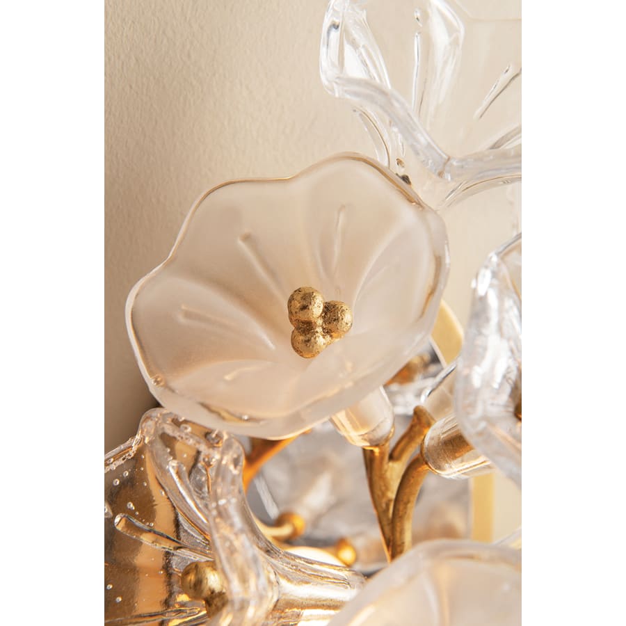 Corbett Lighting Jasmine 44" Wide LED Suspension Ring Chandelier with Flower Motif Centerpiece