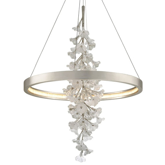 Corbett Lighting Jasmine Single Light 36" Wide LED Ring Chandelier