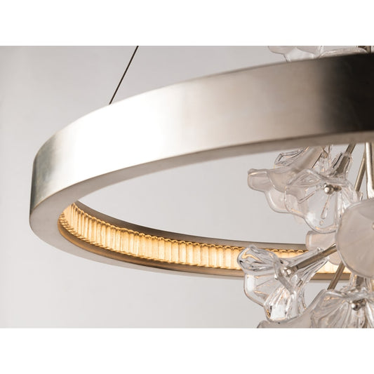 Corbett Lighting Jasmine Single Light 36" Wide LED Ring Chandelier