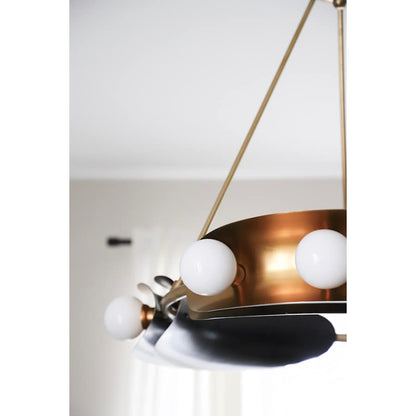 Corbett Lighting Hopper 9 Light 32" Wide Ring Chandelier