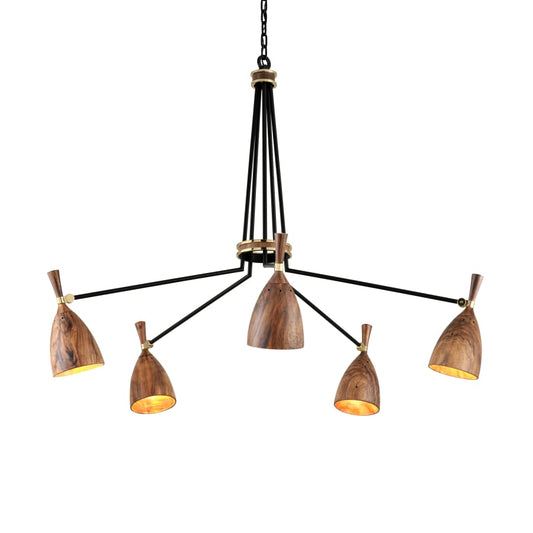 Corbett Lighting Utopia 5 Light 51" Wide LED Chandelier