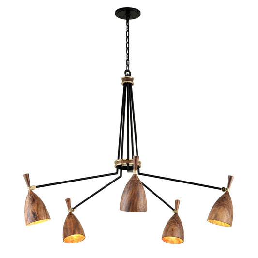 Corbett Lighting Utopia 5 Light 51" Wide LED Chandelier