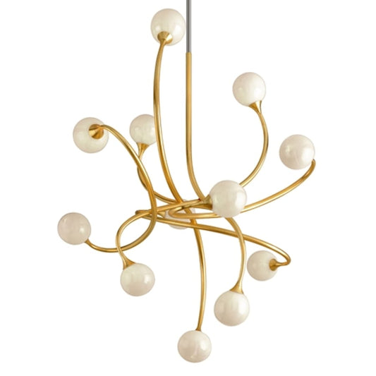 Corbett Lighting Signature 12 Light 40" Wide LED Abstract Sputnik Chandelier