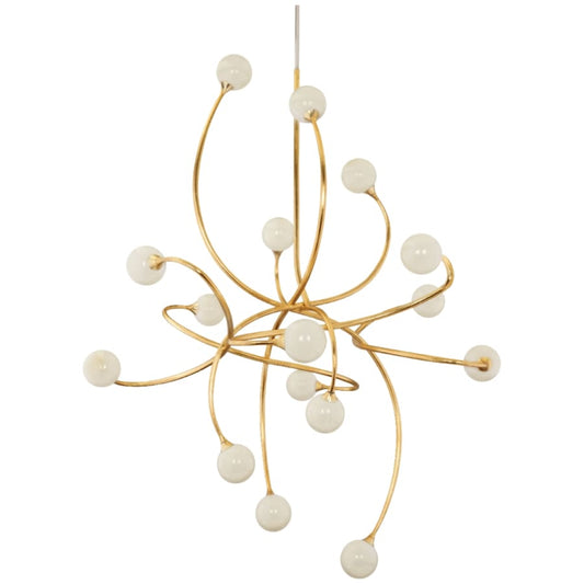 Corbett Lighting Signature 16 Light 56" Wide LED Abstract Chandelier