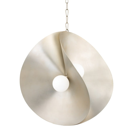 Corbett Lighting Peony 4 Light 30" Wide Abstract Pendant