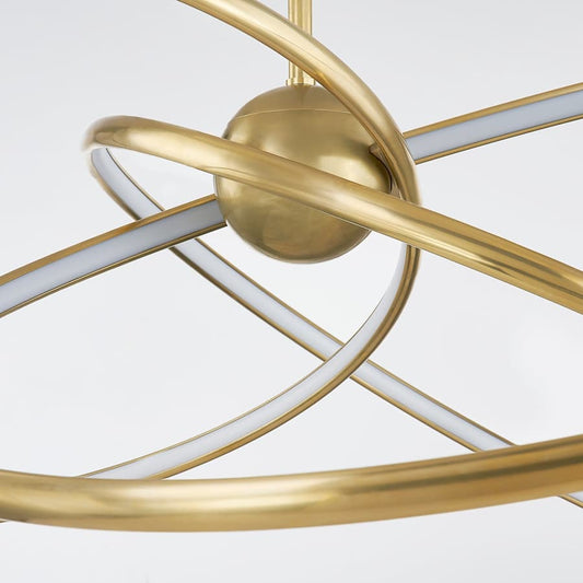 Corbett Lighting Alula 60" Wide Abstract Chandelier