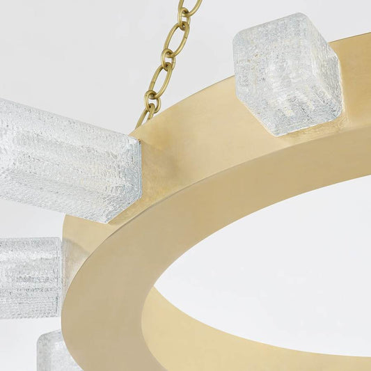 Corbett Lighting Citrine 36" Wide Ring Chandelier