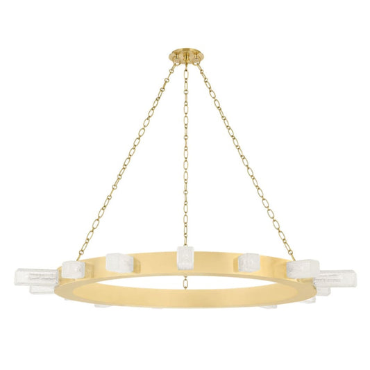 Corbett Lighting Citrine 49" Wide Ring Chandelier