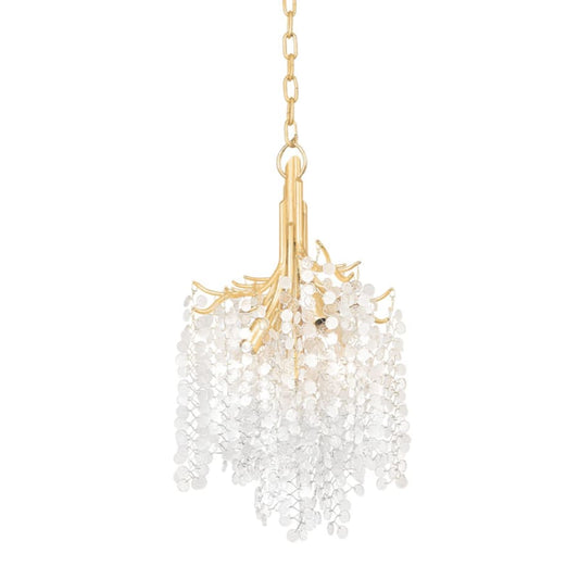 Corbett Lighting Genoa 5 Light 15" Wide Abstract Chandelier