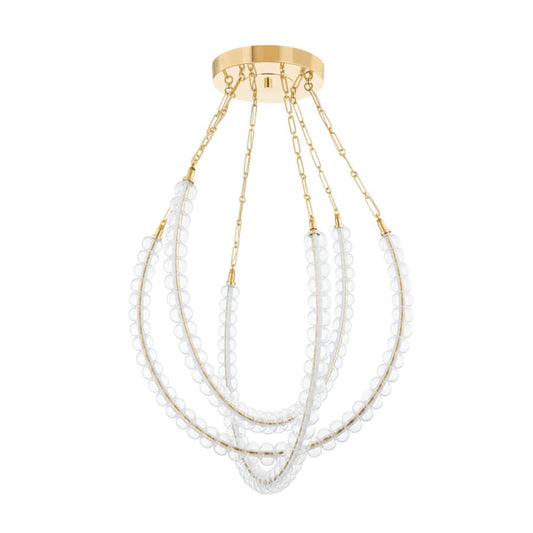 Corbett Lighting Celeste 36" Wide Abstract Chandelier