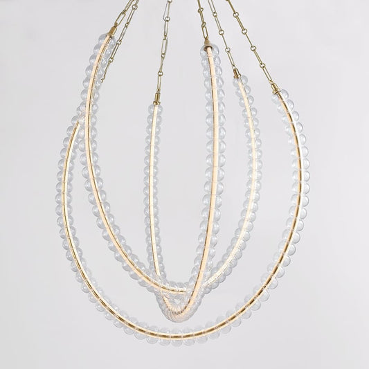 Corbett Lighting Celeste 48" Wide Abstract Chandelier
