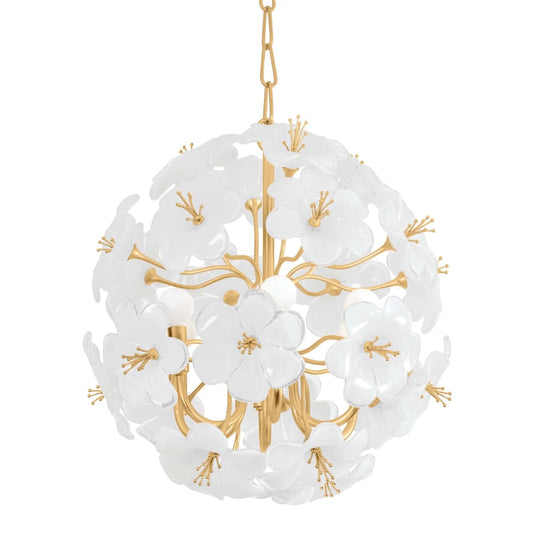 Corbett Lighting Hygea 6 Light 20" Wide Globe Chandelier
