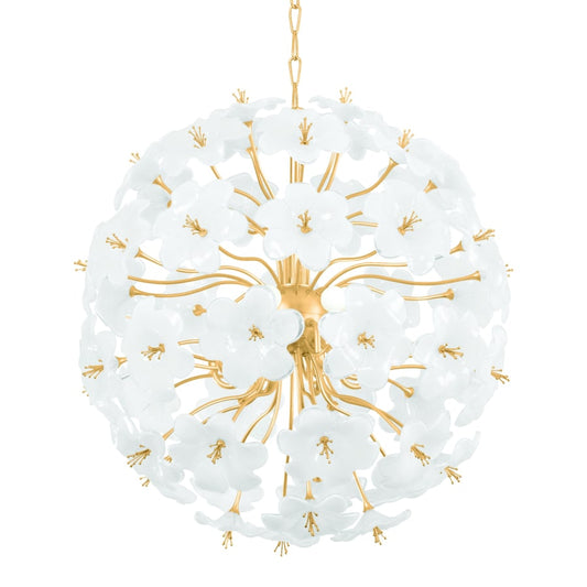 Corbett Lighting Hygea 8 Light 33" Wide Globe Chandelier
