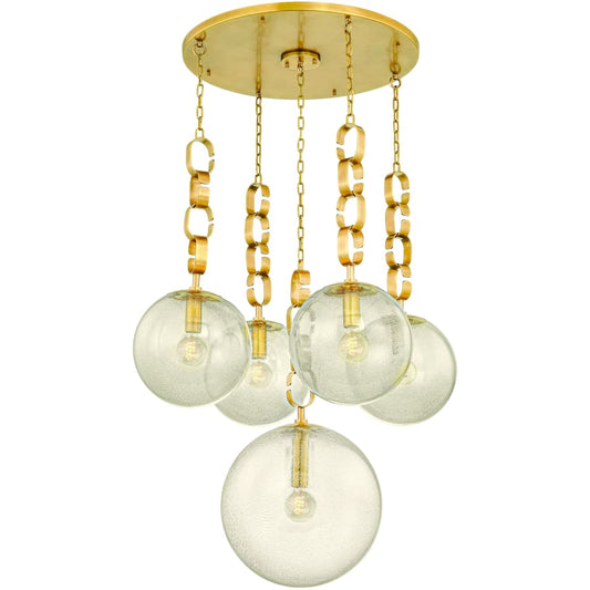 Corbett Lighting Nessa 5 Light 38" Wide Chandelier
