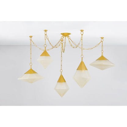 Corbett Lighting Angelique 5 Light 59" Wide Chandelier