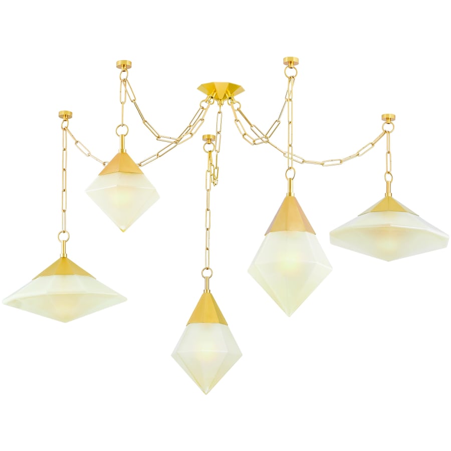 Corbett Lighting Angelique 5 Light 59" Wide Chandelier