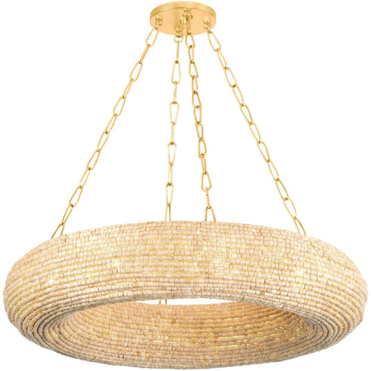 Corbett Lighting Lure 10 Light 36" Wide Ring Chandelier